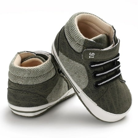

Caitzr Baby Boys Girls Sneakers Patchwork First Walkers Sports Shoes Infant Casual Soft Sole Trainers