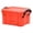 Orange, variant on Mini Storage Bins with Lid,Clear Latch Storage Box,Stackable Organizer Container for Crafts,Jewelry Beads,Office Supplies,J