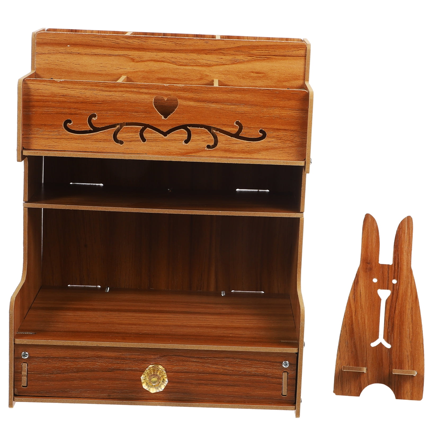unbranded Desktop Organizer Drawer Organize Stationery and Sundries Office 25.5X21X15CM