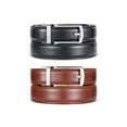 thumbnail image 3 of Men's Swank Hasp Leather 2 Pack Linxx Ratchet Belt, 3 of 5