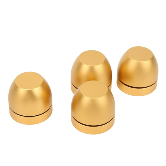 RiToEasysports Pieds de Support d'Isolation pour Haut-Parleur, Base d'Amplificateur en Alliage d'Aluminium, Tampons d'Absorption des Chocs Audio