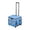 Blue/Grey, variant on Mobile Utility Cart with Storage Organizer Bag, Rolling Cart, Chocolate/Sand