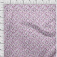 thumbnail image 4 of oneOone Velvet Mauve Fabric Fruits Peach Sewing Craft Projects Fabric Prints By Yard 58 Inch Wide, 4 of 4