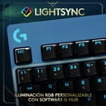 thumbnail image 3 of Logitech G PRO Teclado Mecánico para Gaming - Sin Teclado Numérico, Diseño Portátil, Cable USB Extraíble, Teclas Iluminadas RGB LIGHTSYNC, Edición Oficial League of Legends Logitech rgp teclado en ingles, 3 of 4