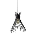 thumbnail image 1 of Dainolite 1 Light Pendant, Black Finish, 1 of 2