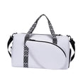 thumbnail image 2 of Lipstore Pickleball Bag Multipurpose Handbag Tennis Bag Pickleball Racket Storage Bag White, 2 of 8