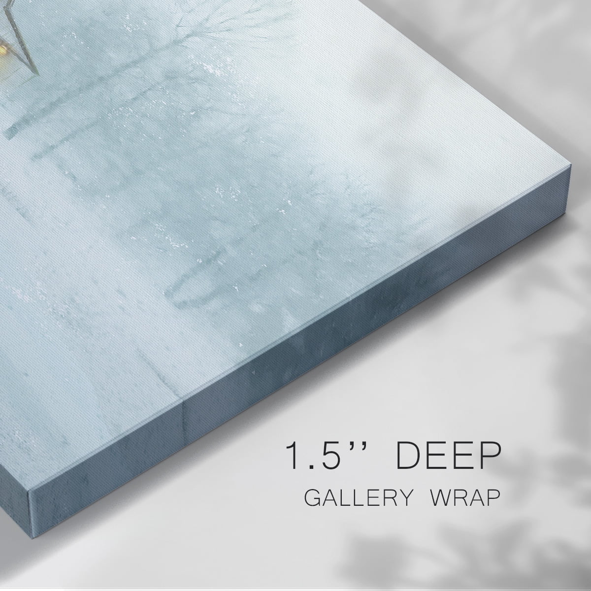 White Winter Wonderland- Gallery Wrapped Canvas