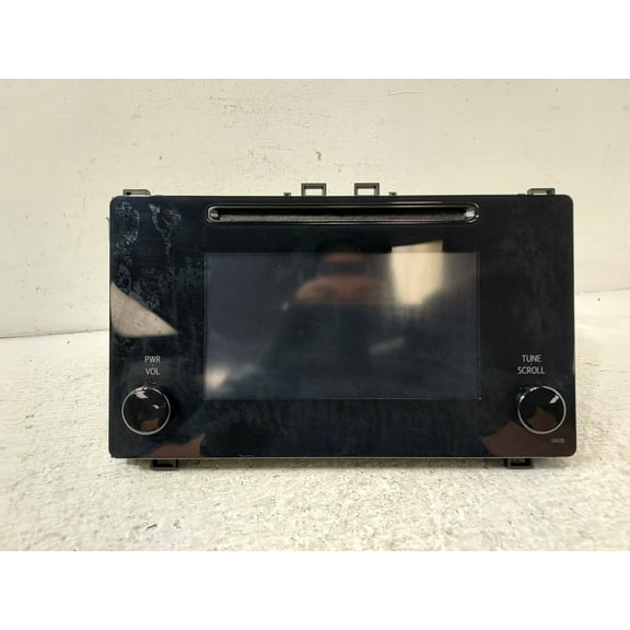 Pre-Owned 2017-2018 Toyota Corolla Display Screen Radio Receiver OEM LKQ - Verify Specific Vehicle Fitment In Description - (Good)