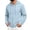 Light Blue -AD04, variant on Nestiefly Zipper Hoodies for Men Long Sleeve Full Zip Lightweight Sweatshirt Casual Y2k for Hiking Office White XL