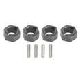 thumbnail image 1 of Adaptador de accionamiento hexagonal de rueda RC de aleación de aluminio profesional, cubos de rueda hexagonales de 7mm para FMS FCX24 1/24 RC Car Titanium YUNYI BRAND  Deportes, 1 of 8