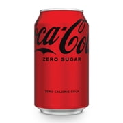Coca-Cola Zero Sugar Sugar-Free Soda Pop, 12 fl oz Can