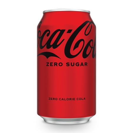 Coca-Cola Zero Sugar Sugar-Free Soda Pop, 12 fl oz Can