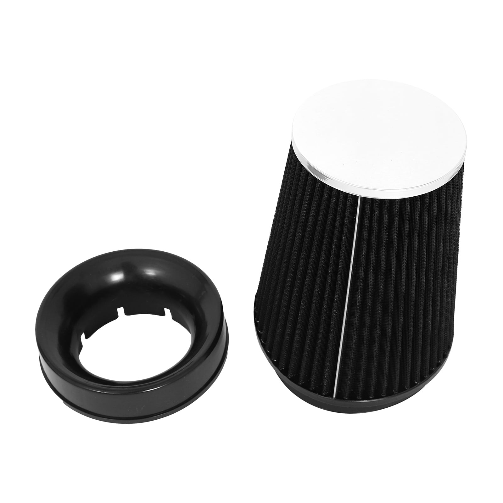 4" Inch Cold Air Intake Kit +Heat Shield for 99-06 GMC/Chevy V8 4.8L/5.3L Black