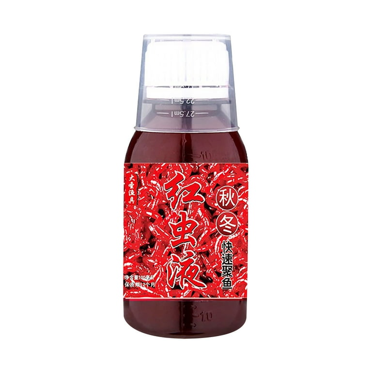 Wovilon 100Ml Red Worm Liquid Red Worm Liquid Scent Fish For S Fish Scents