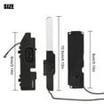 thumbnail image 3 of CSYANXING Left Right Speakers for Pro 13 A1278 2011 2012 Black Plastic Replacement High Quality Durable Easy Convenient Repair, 3 of 6