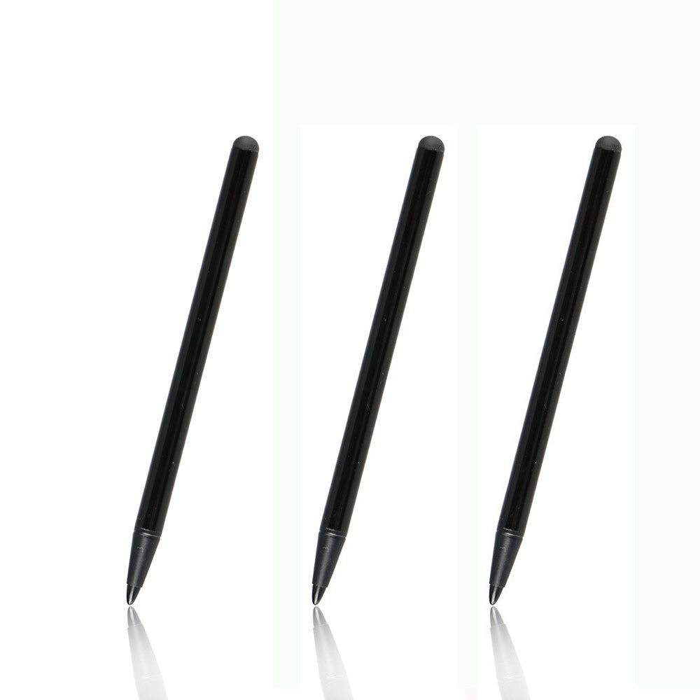 3pack 2 in 1 Capacitive and Resistive Hard Tip Stylus/Styli, Universal