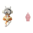 thumbnail image 1 of Jarrón Con Forma De Astronauta Con Tapa, Ideal Para Arreglos Florales De Mesa, Centros De Mesa Y Como Adorno Decorativo Para Chimenea., 1 of 8