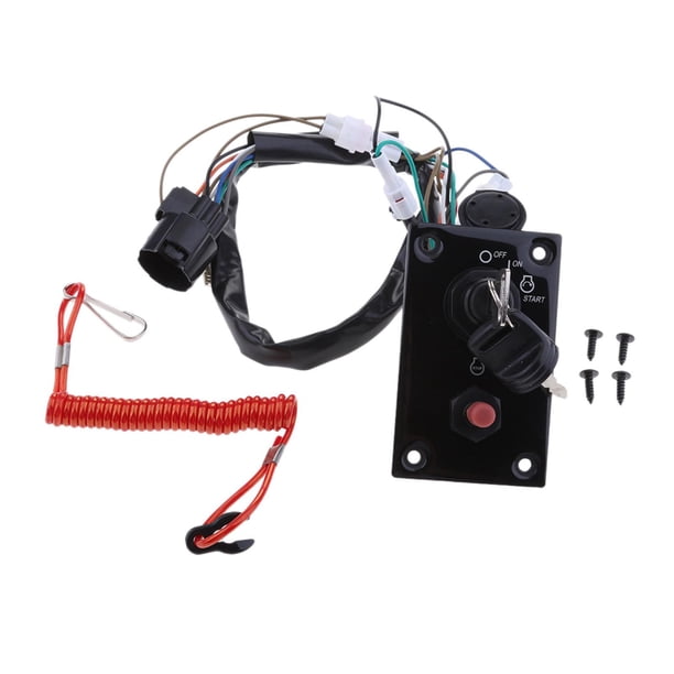 Conjunto de panel de interruptor de llave de encendido de un solo motor Pieza de repuesto 37100-96J24 Fácil de instalar