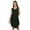 Heather( dark green), variant on Inkmeso WoMen's Casual Loose Fit Sundress Sleeveless Henley Beach Dress w/ Patch Pocket