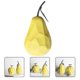 thumbnail image 3 of unique 1pcs artwork statue, Ceramic Fruit For Home, 3 of 3