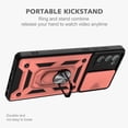 thumbnail image 5 of for Samsung Galaxy Note 20 Case with Flexible TPU Screen Protector 2 Pcs, Slide Camera Lens Cover Protective Case with Magnetic Ring Kickstand for Samsung Galaxy Note 20 5G-Rose Gold, 5 of 13