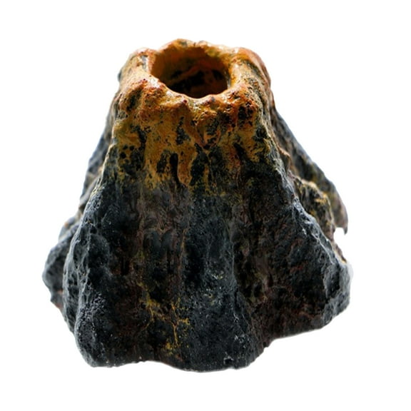 Exquisite Aquarium Water Tank Volcano Eruption Decorative Volcano Model, Xinsrenus Under $5! Exquisite Aquarium Water Tank Volcano
