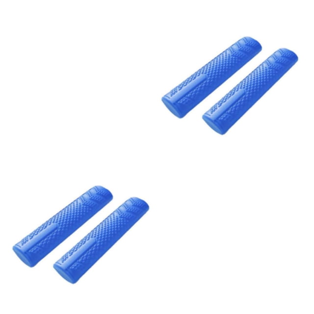 Greeniant Silicone Brake Lever Set Left V-brake Levers Sleeves / Right Azul 2Conjunto