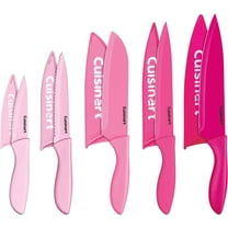 Cuisinart 10pc Ceramic Coated Color Knife Set - Pink for BCRF, C55-10PCPK