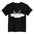 thumbnail image 4 of Kids Girls T Shirts Summer Girls Short Sleeve Tops Trendy Toddler Summer Outfits For Girls Kids Clothes Girls 6-7 Years Cute&nbsp;Girl&nbsp;Clothing, 4 of 4