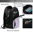 thumbnail image 4 of Balery Swan With Stars Mochila con carga USB para hombre y mujer - Mochila impermeable y antirrobo para portátil con puerto USB para viajes, trabajo, estudios y universidad, 4 of 7