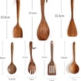 thumbnail image 3 of Juego De Utensilios De Madera Teca Para Cocinar. 9 Piezas Genérico MADERA TECA, 3 of 4