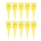 thumbnail image 4 of 10 pluviómetros con números, ABS amarillo, 1,5 pulgadas, para terraza y césped., 4 of 14