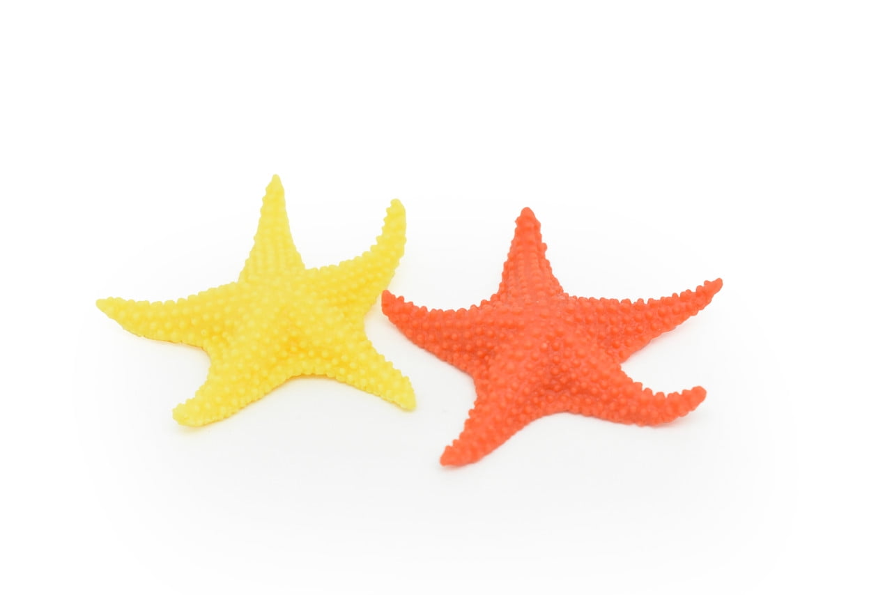 Starfish, Orange, Realistic Plastic Star Fish Model, Toy, Kids Educational  Gift, Animal, Figure 1 CWG142 BB28