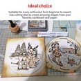 thumbnail image 3 of Monstrate DIY Mold Etching Flower Embossing Scrapbooking Carbon Making Scrapbook Dies Steel Album Crafts Paper Template Card Wedding Type2 NO2, 3 of 6