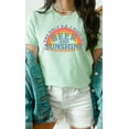 thumbnail image 5 of Beer and Sunshine Rainbow Graphic Tee T-Shirt, 5 of 8