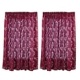 thumbnail image 2 of Cqxid Rideau à Moins de 10 $ Vignes Feuilles Tulle Porte Fenêtre Rideau Draperie Panneau Voile Foulard, 2 of 9