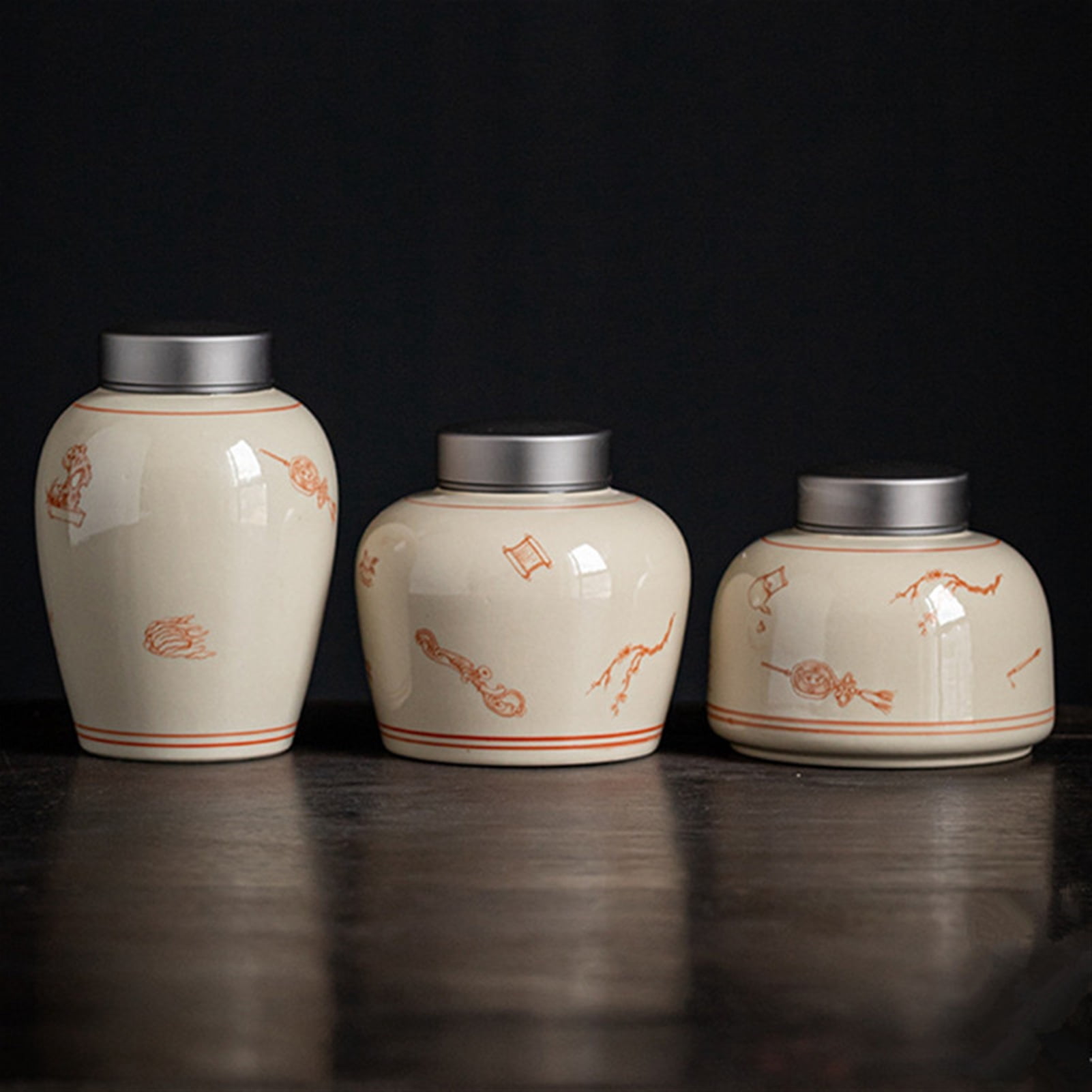 Funeral Ashes Jar Urn For Pet Ashes Holder Ceramic Keepsake Pal Ashes Urns Casket For Urn Seal Storage Can