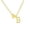 B, variant on Initial Heart Necklace Heart Letter Necklace Personalized Monogram Necklace 1 Pc
