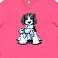 thumbnail image 4 of Inktastic B/w Parti Doodle Dog Youth T-Shirt, 4 of 5