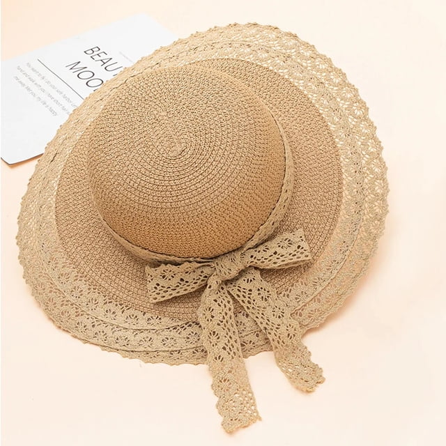 Sombrero protector solar con lazo para bebé, sombrero de paja para playa, sombrero de pescador para niño, gorra de protección solar para bebé, accesorios para niños de 6 a 15 años, novedad de verano
