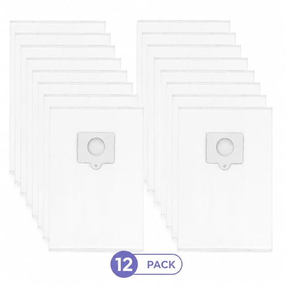12 Pk Style Q/C 53292 Hepa Filtration Bags,Compatible with Kenmore Style C & Style Q 20-53292 5055 50557 50558 Hepa Filtration Canister Vacuum Bags. Also Fits Panasonic C-5, C-18