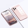 thumbnail image 2 of Glass Back Phone Covers with Solid Color Full Rugged Bumper Anti-Slip Design for Iphone 7P/8P/7/8/XS Max/XR/X/XS, 2 of 9