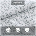 thumbnail image 7 of Eddie Bauer 4pc Queen Sheet Set - 100% Cotton Percale 200 TC - Albright Hill, 7 of 7