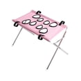 thumbnail image 2 of Iron Pet Grooming Hammock, Detachable Pet Grooming Bed, Dog Grooming Hammock with 8-Hole Design, for Cats Dogs Kitten Puppy Small Medium Large Breed Indoor Home Hair Cutting Ear Cleaning, 2 of 6