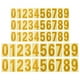 thumbnail image 1 of Greenadscape 5Jgo Sticker Numérico Reflectante Dorado Para Buzones Impermeable Y, 1 of 8