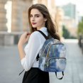 thumbnail image 6 of FORMRS Mini Backpack Purse for Women Travel Daypack Casual Shoulder Bag, Plants and River, 6 of 7