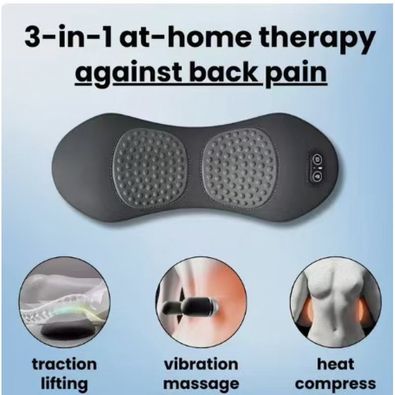 Mysoothelab Back Massager, My Soothe Lab 3 in 1 Back Massager Pillow 3 in 1 Neck and Shoulder Massager for Neck and Shoulder and Back