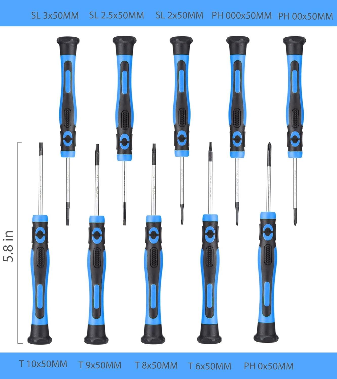 120-Piece Magnetic Screwdriver Set with Sockets, Slotted, Phillips, Hex, Torx & Precision Tools for Home Repair
