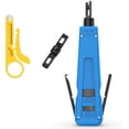 thumbnail image 1 of Outil d'Impact à Percer avec 110 et 66 Lames, Câble de Fil Réseau Cat6/Cat5e, Outils d'Insertion de Terminal d'Impact Téléphonique, 1 of 5