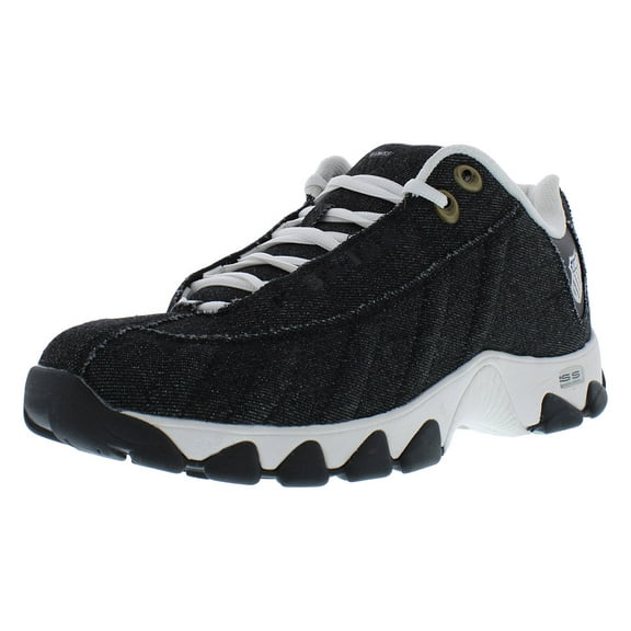 K-Swiss ST329 Comfort Mens Shoes Size 11, Color: Black Denim/White